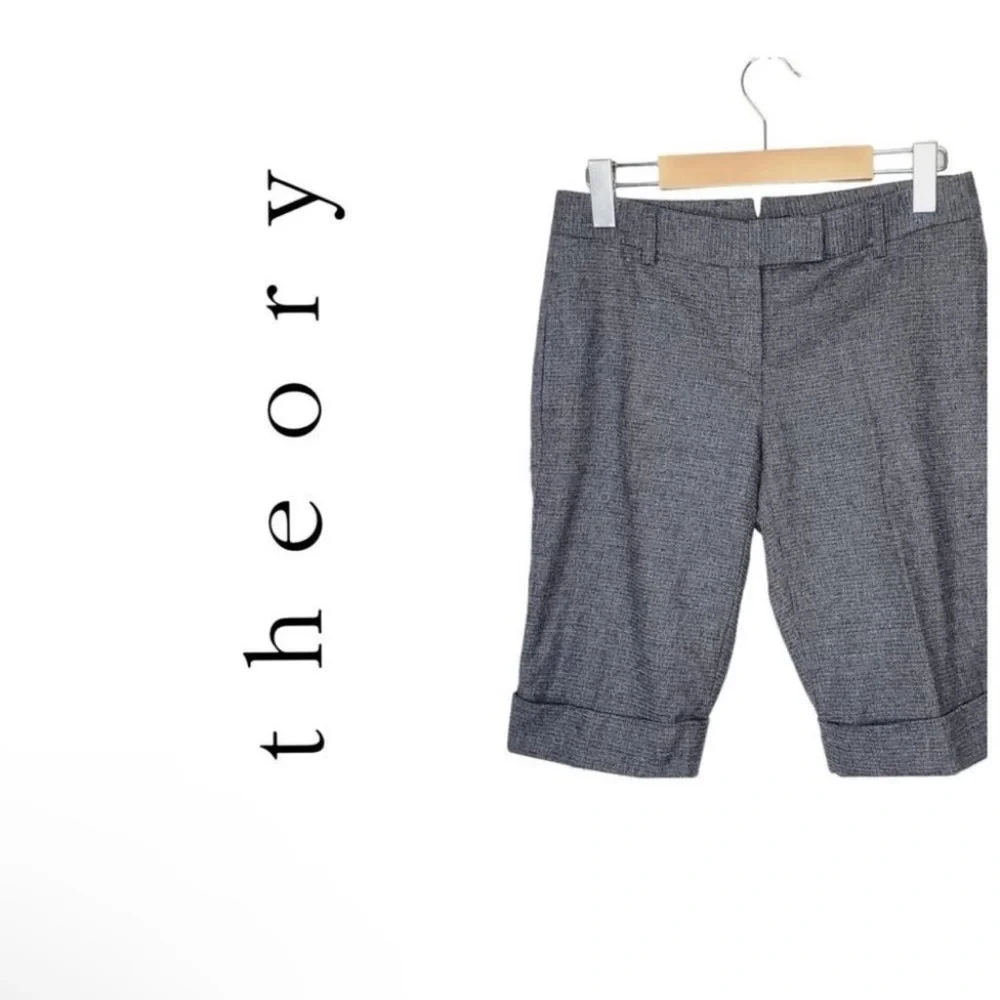 Theory Bermuda Cotton Shorts Size 6